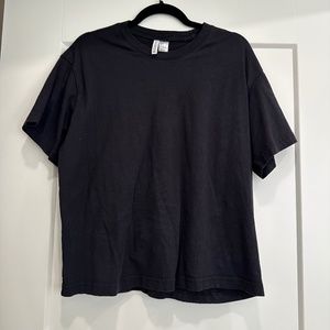 H&M Oversized Black Shirt